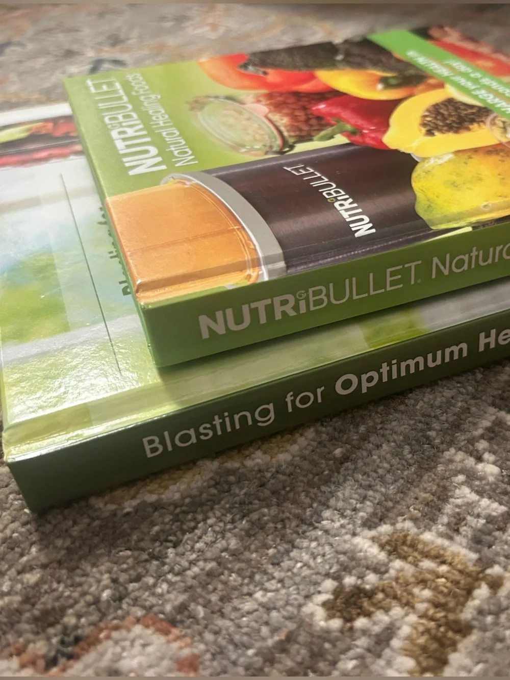 NutriBullet Recipe & Natural Healing Foods Book Set - hardcover editions